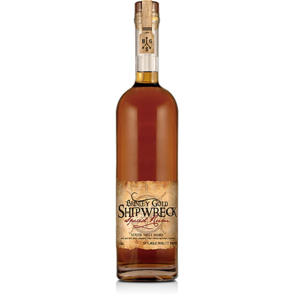 Brinleys Spiced Rum Shipwreck Rum