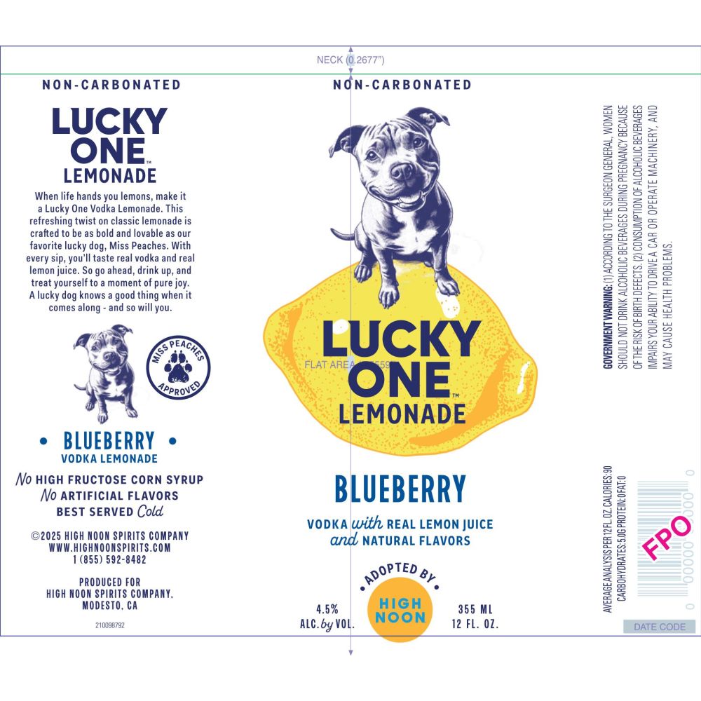 Lucky One Bluberry Lemonade