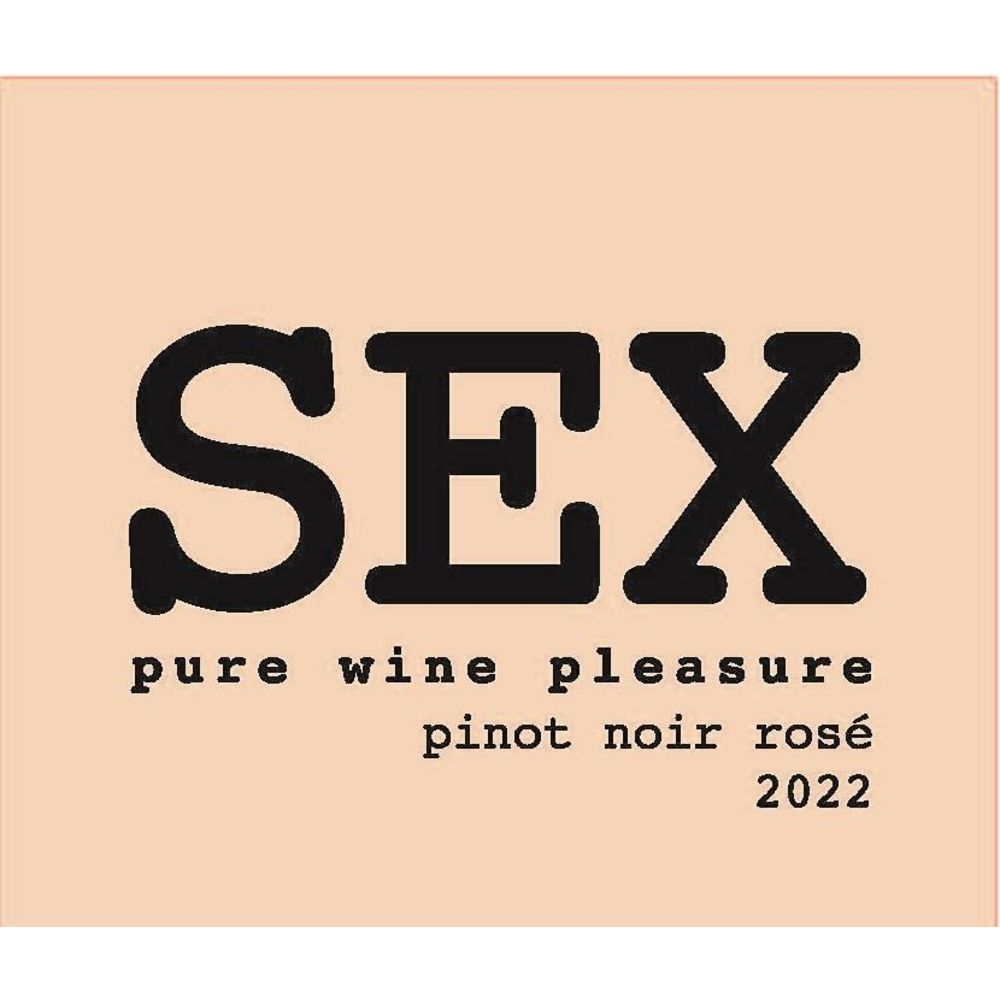 Sex Pure Wine Pleasure Pinot Noir Rose