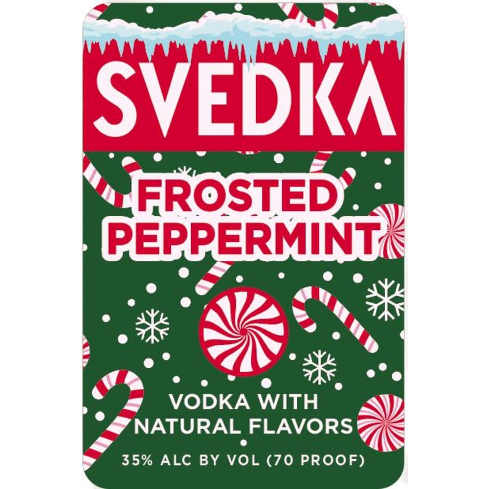 Svedka Frosted Peppermint 750ML