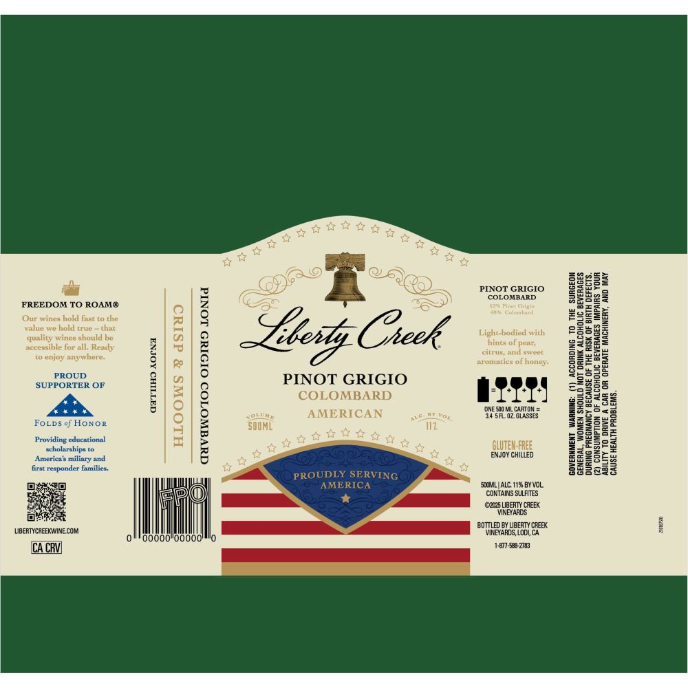 Liberty Creek Pinot Grigio