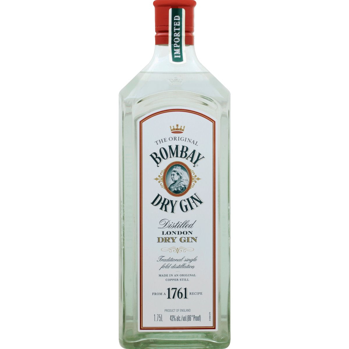 BOMBAY DRY DISTILLED LONDON DRY