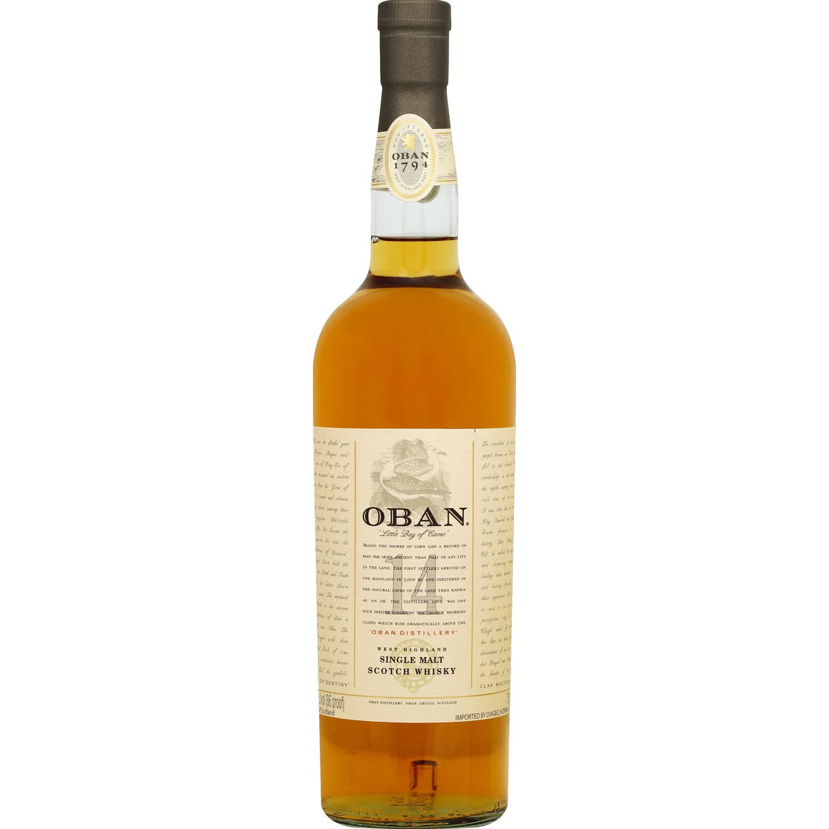 OBAN SINGLE MALT SCOTCH WH