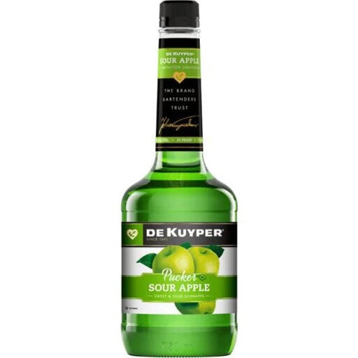 DEKUYPER SOUR APPLE PUCKER
