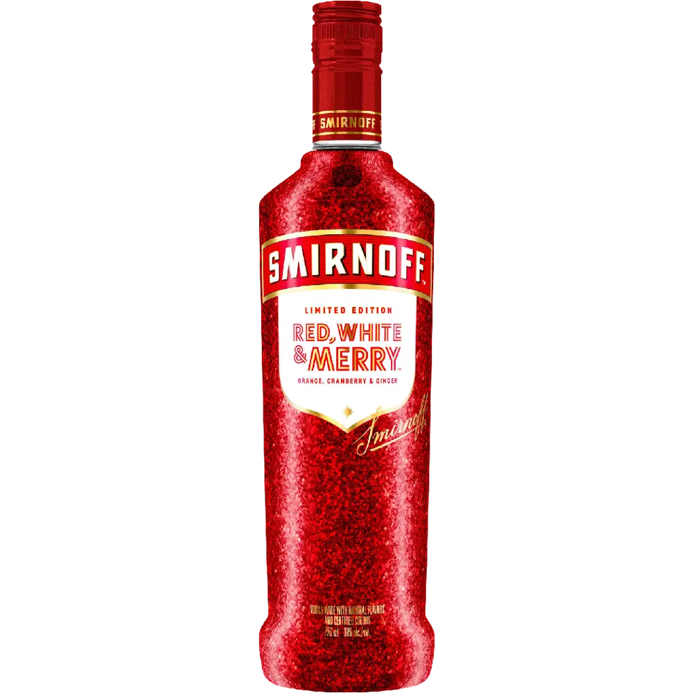 SMIRNOFF RED,WHITE & MERRY