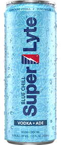 SUPERLYTE VODKA BLUE CHILL COCKTAIL 19.25