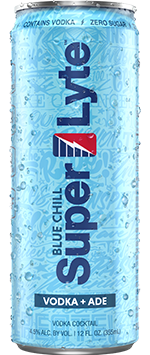 SUPERLYTE VODKA BLUE CHILL COCKTAIL 19.25