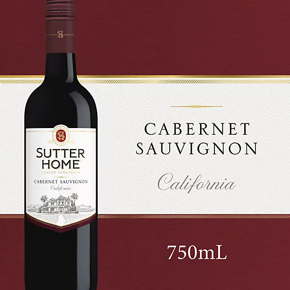 SUTTER HOME CAB SAUVIGNON