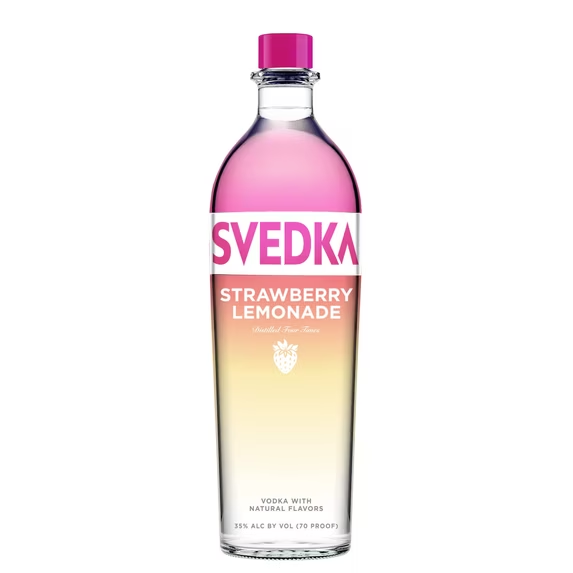 SVEDKA STRAWBERRY LEMONADE