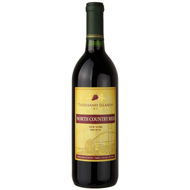 THOUSAND ISLANDS WINERY NORTH COUNTRY RED
