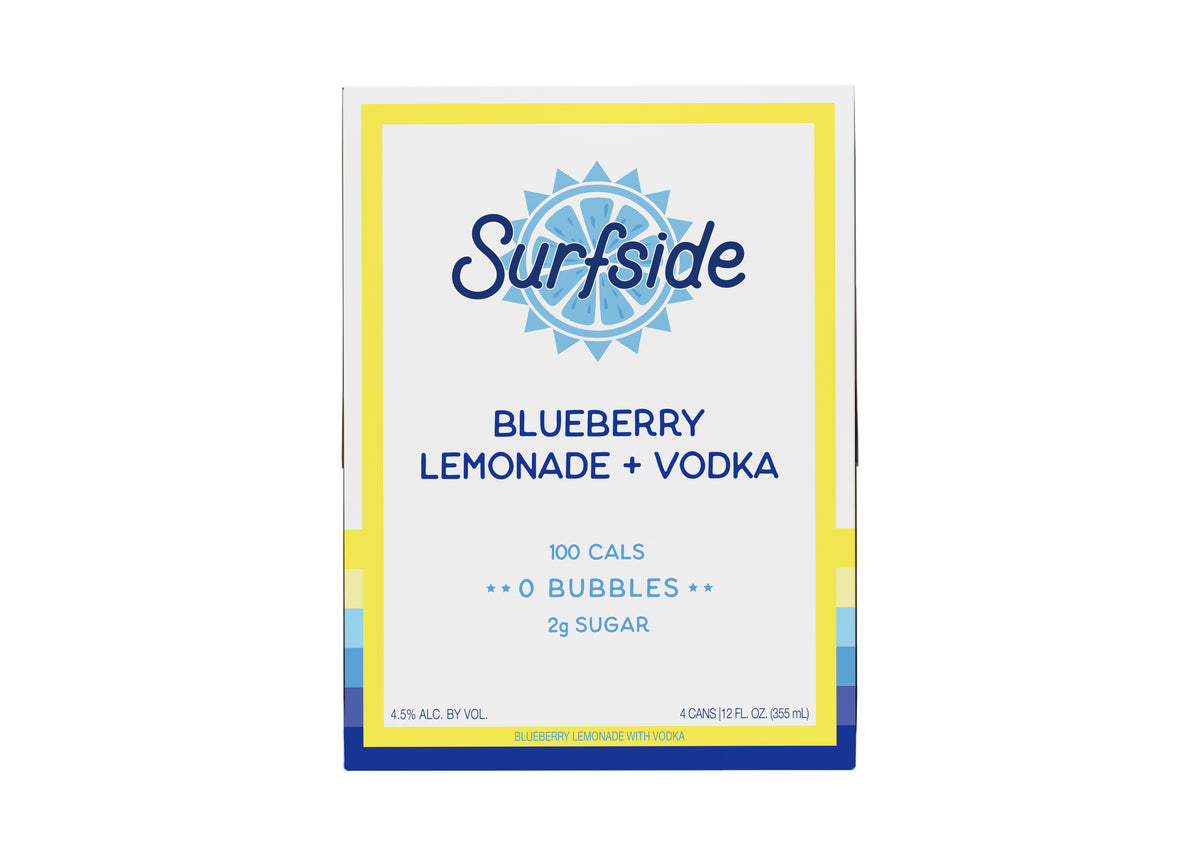 Surfside Blueberry Lemonade + Vodka