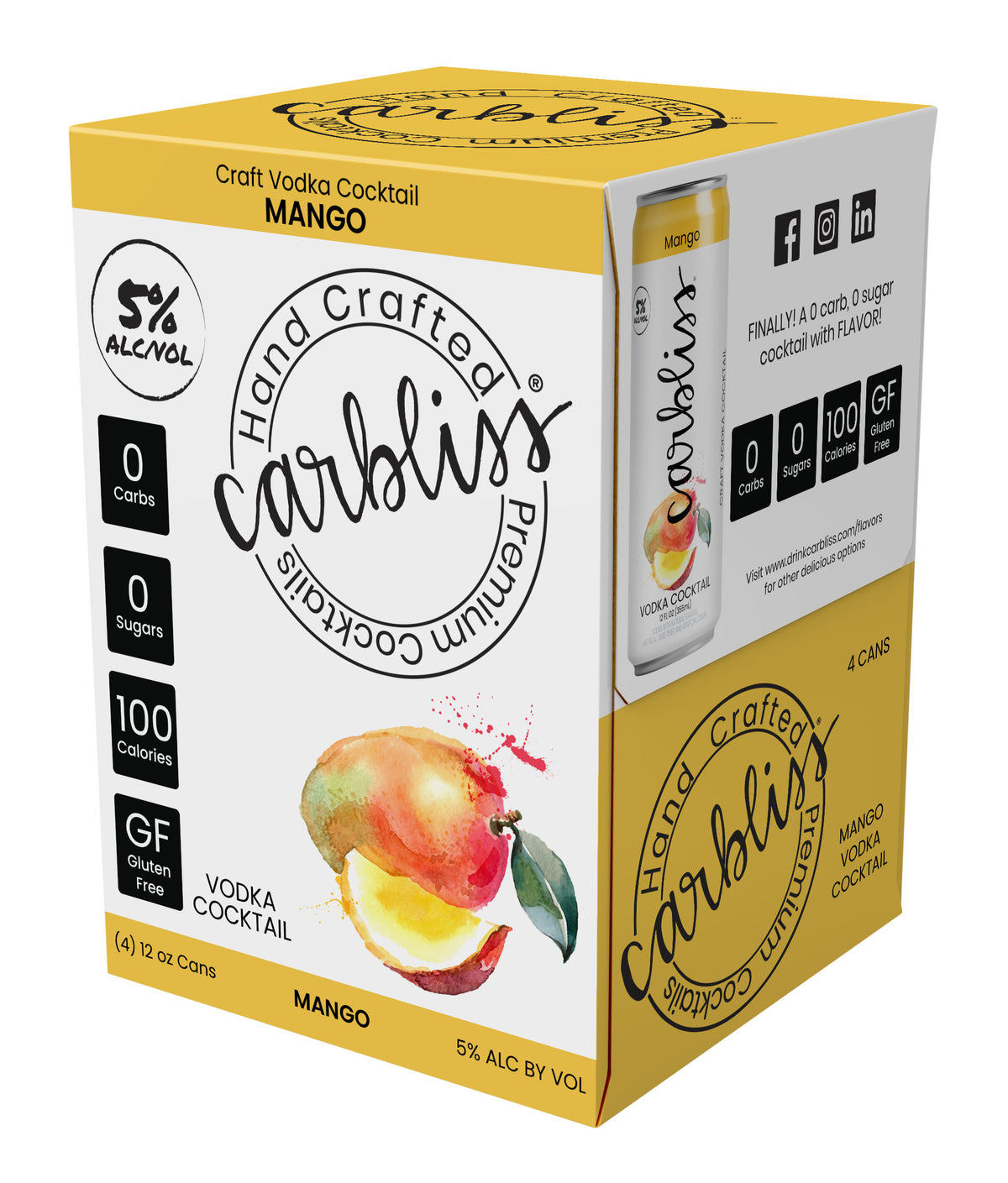 Carbliss Vodka Mango
