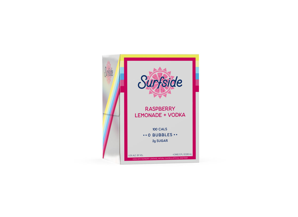 Surfside Raspberry Lemonade + Vodka