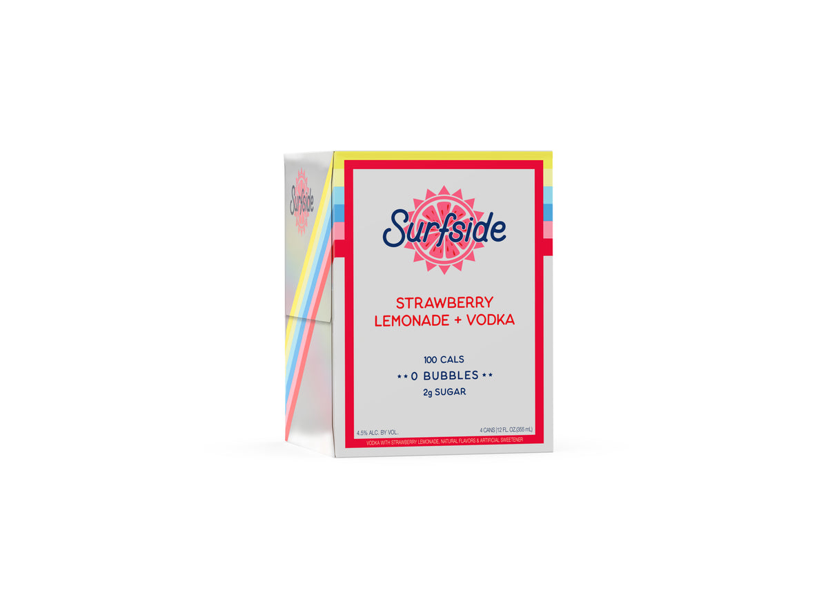 Surfside Strawberry Lemonade + Vodka