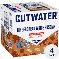 Cutwater gingerbread white russian 4pk