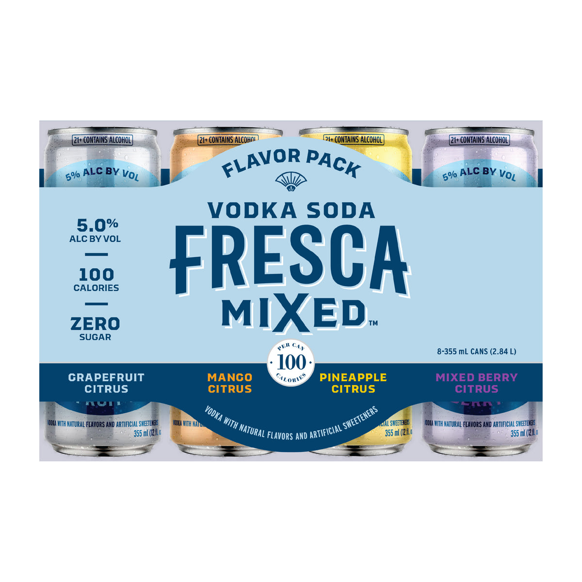 Fresca Mixed Vodka Flavor Pack