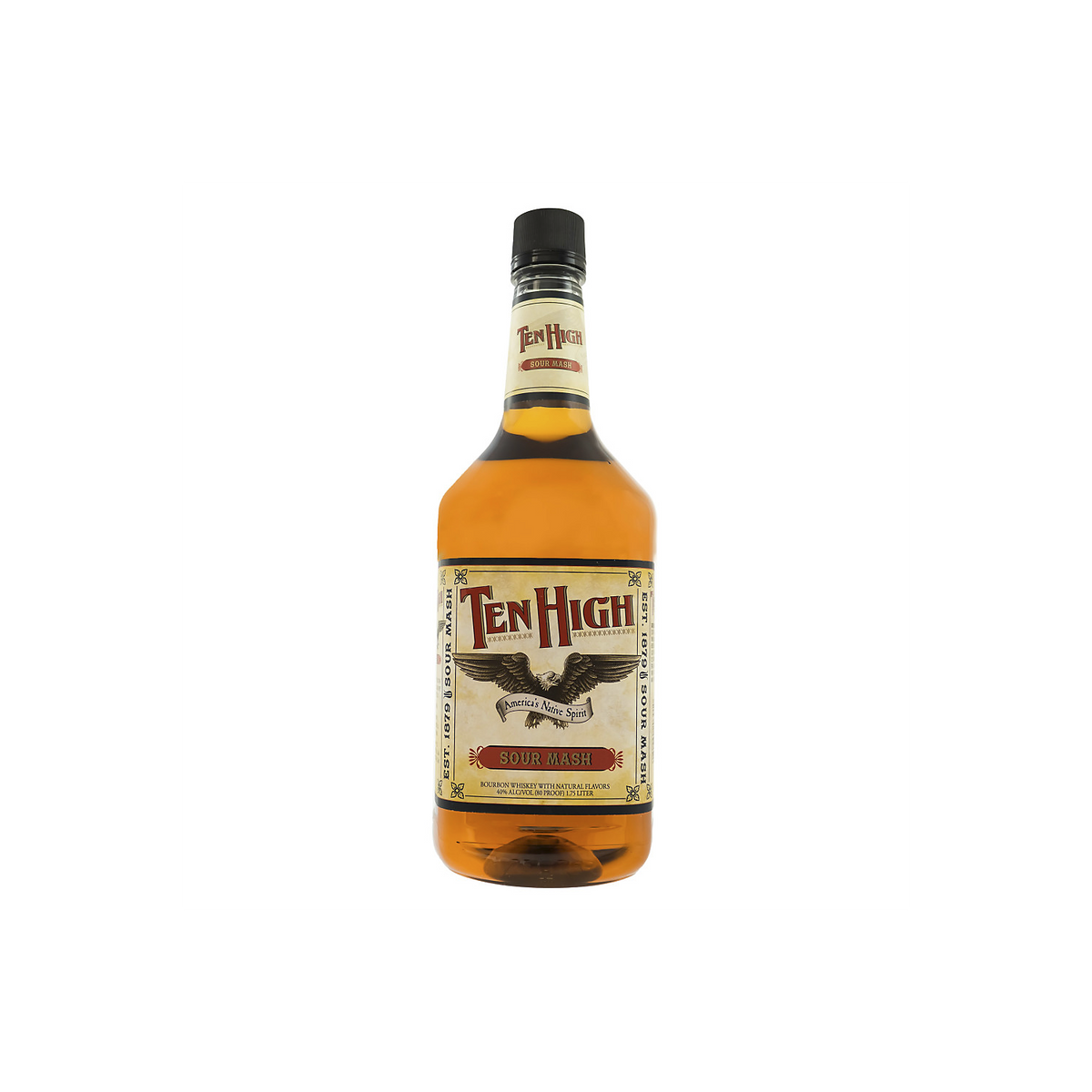Ten High Blended Bourbon Whiskey 1.75L
