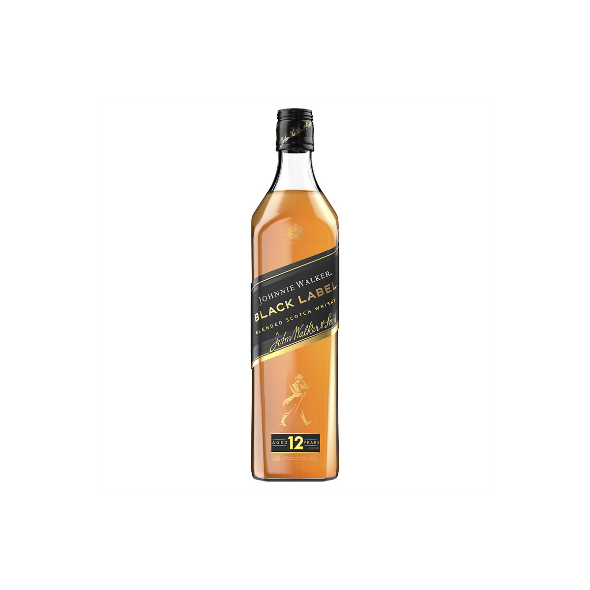 Johnnie Walker Black Label Blended Scotch Whisky 750ML