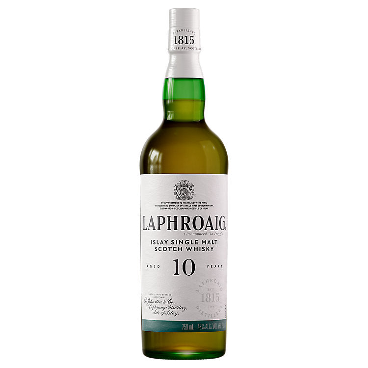 LAPHROAIG 10 YRS ISLAY SINGLE MALT SCO