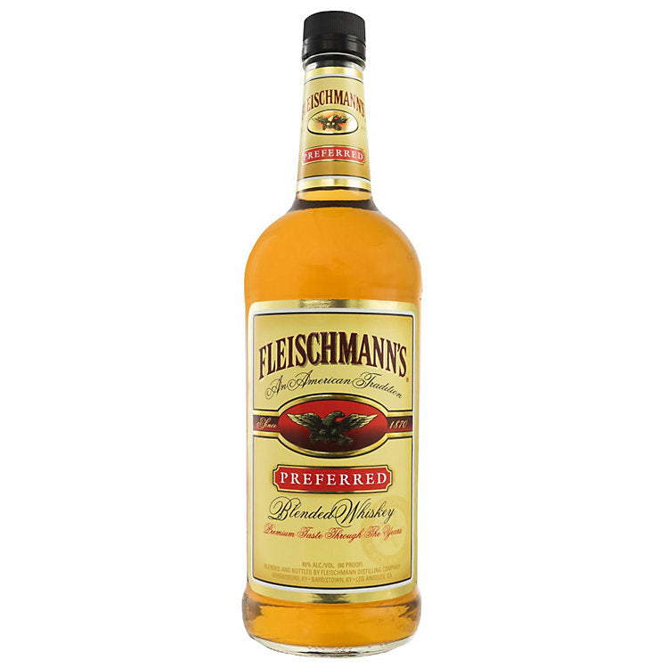 FLEISCHMANN'S PREFFERED BLEND WHISKEY