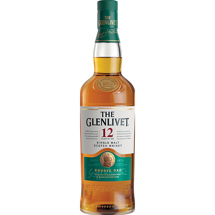 GLENLIVET 12 YRS SINGLE MALT SCOTCH WH