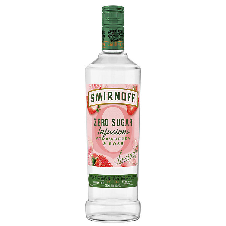 SMIRNOFF STRAWBERRY ROSE ZERO
