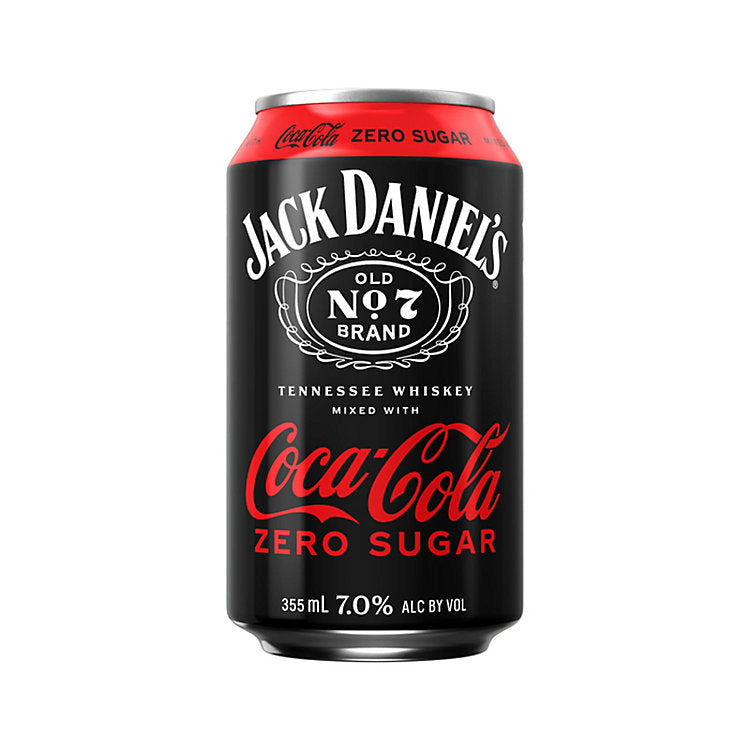 JACK DANIEL'S ZERO SUGER COCA COLA