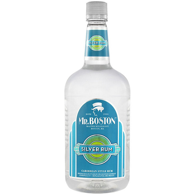 Mr Boston Silver/White