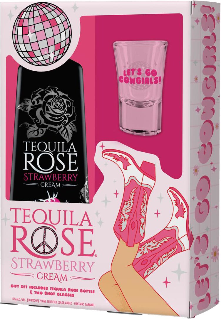 TEQUILLA ROSE STAWBERRY CREAM LIQUEUR
