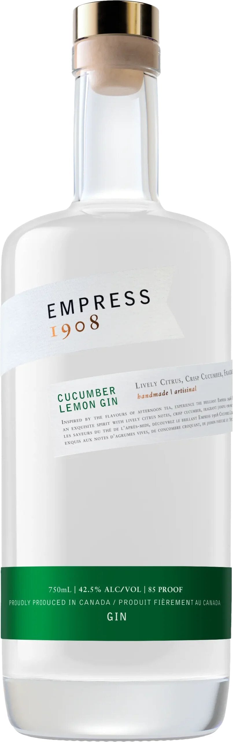 EMPRESS 1908 CUCUMBER LEMON GIN