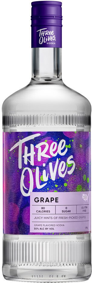 Three Olives Vodka Grape
