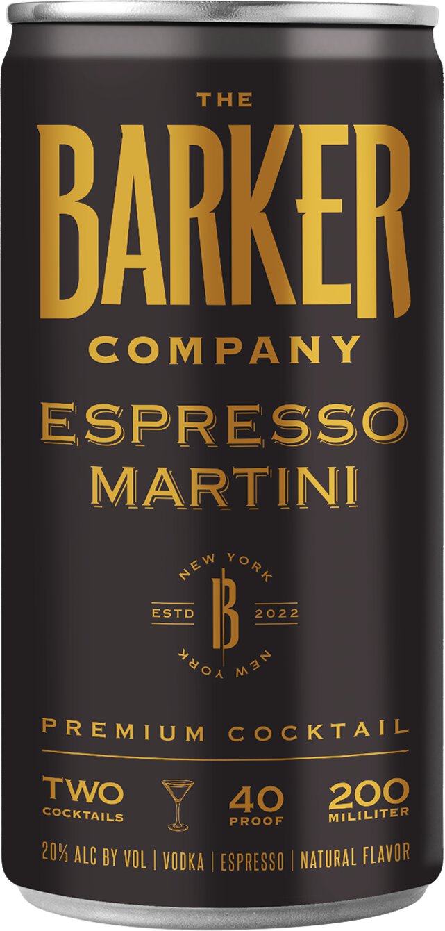 BARKER COMPANY ESPRESSO MARTINI