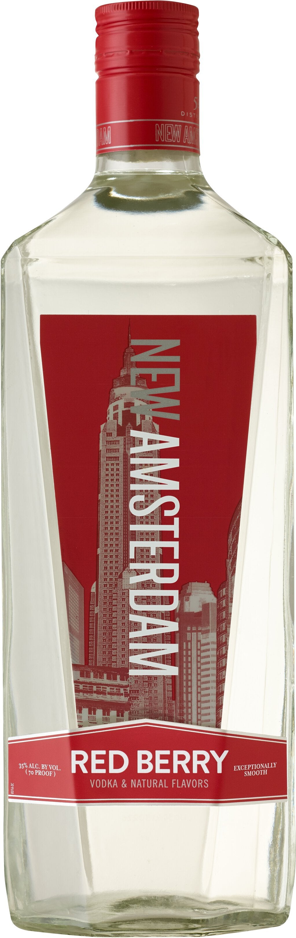 New Amsterdam Red Berry Flavored Vodka