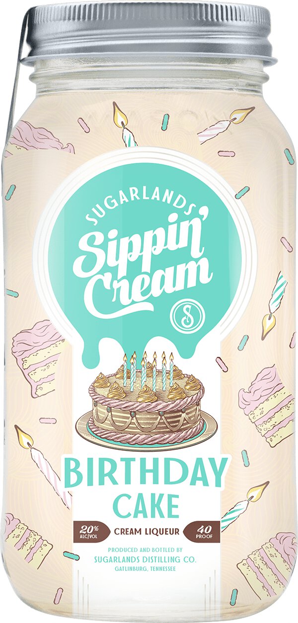 SUGERLAND SIPPIN CREAM BIRTHDAY CAKE